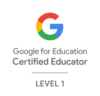 Insignia Google Certified Educator Nivel 1